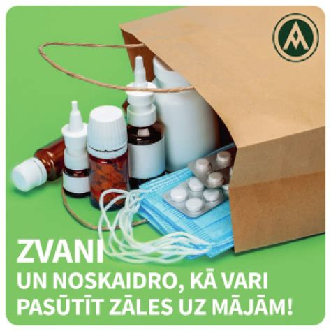 zāļu piegāde mājās
